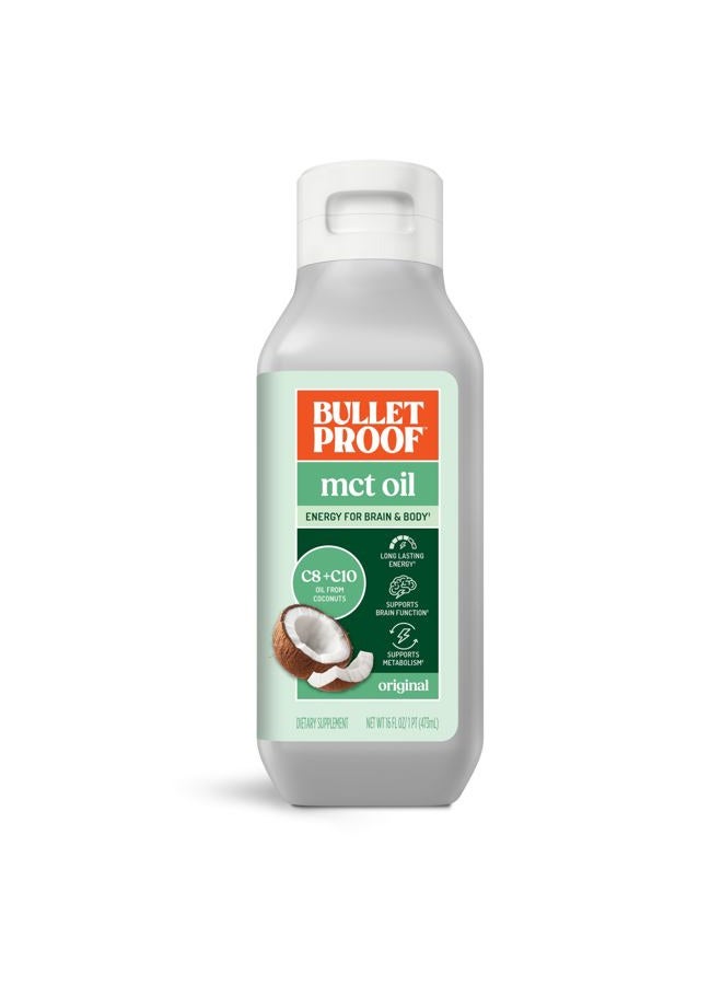 Bulletproof Xct Oil for Keto and Paleo Die From Coconuts Only - 16oz - Image 1