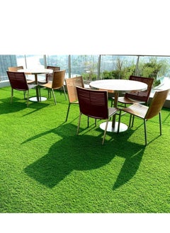 Generic FFD Artificial Fake Grass Carpet Grass Mat Realistic & Thick Turf Lawn Rug Carpet Garden Carpet  - Image 5