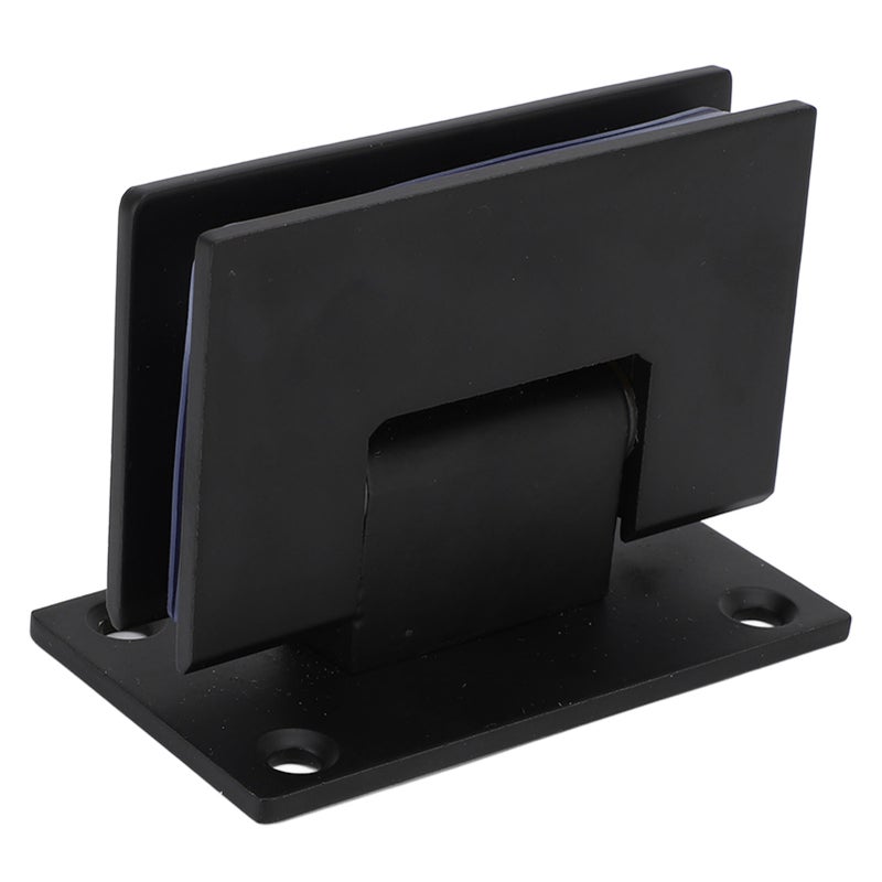 مفصل باب دش بزاوية 90 درجة من الصلب المقاوم للصدأ عالي التحمل، مفصل باب زجاجي بدون إطار للزجاج سمكه 8-12 مم - Image 3