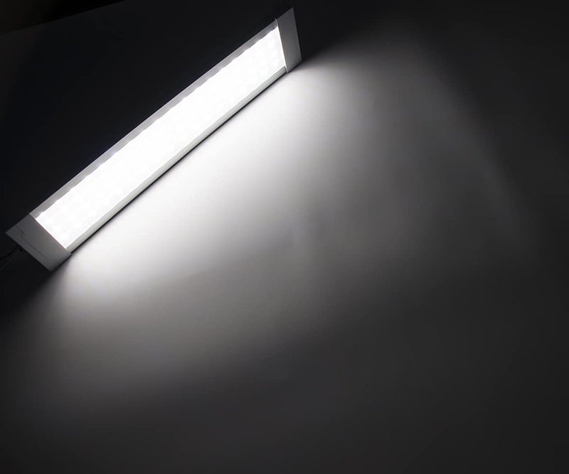 Raycharm RV & Boat Under-Cabinet Interior LED Light Fixture 18.1" x 3.9" Surface Mount, 6000K Cool-White Even Diffused Beam, High Light-Output Low Ampere Draw, 12V/24V DC, On/Off Touch Switch, 1-Pack - Image 3