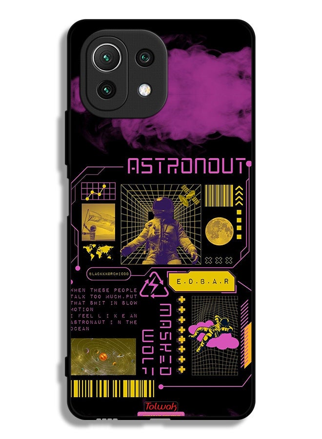 Tolwak Xiaomi Mi 11 Lite Protective Case Cover Astronaut Sticker - Image 2