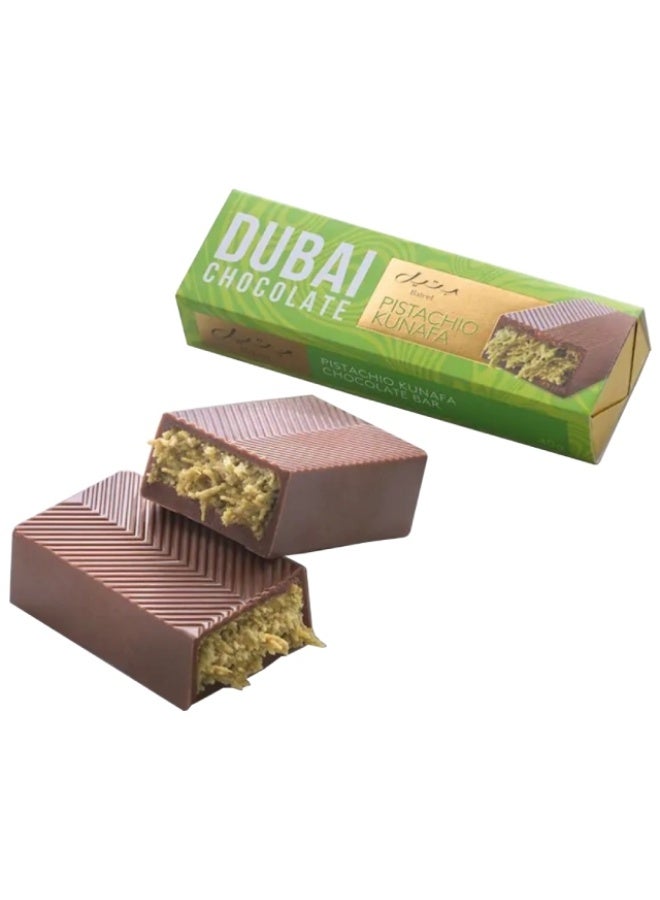 Dubai Chocolate Bar, Pistachio Kunafa - 40g, UAE