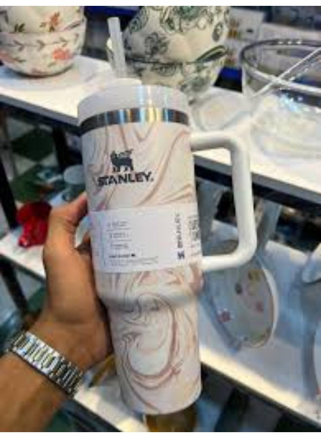 ستانلي كوب كوينشر H2.O فلو ستيت من ستانلي، بسعة 1.18 لتر، بلون فروست