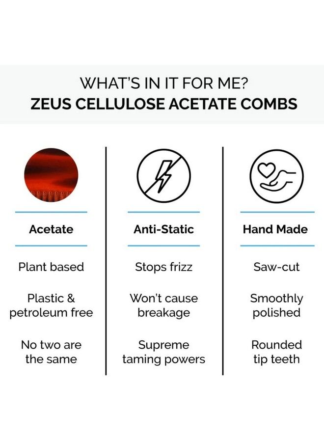 Zeus Folding Mustache Comb Handmade Sawcut Best Moustache Pocket Comb (Traditional) K11 - Image 3