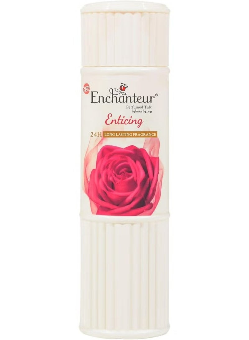 Enchanteur Enticing Perfumed Talc for Women, 125 Gm - Image 1