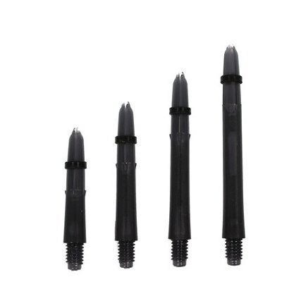 LSTYLE x Laro Dart Shafts: Plastic Nylon Shaft - for Soft Tip and Steel Tip Darts - Black 130 (Extra Short) - Image 3