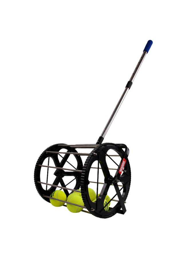 Teloon Portable Detachable Metal Tennis Ball Canister, 60 Balls Capacity, T115-60 - Image 2
