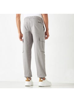 Ecko Unltd. Ecko Unltd Solid Cargo Pants with Pockets  - Image 3