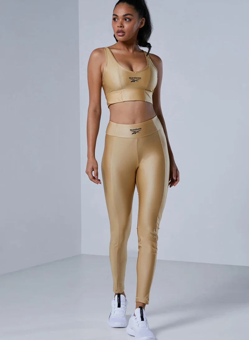 Reebok Wonder Woman High Shine Spandex Bra