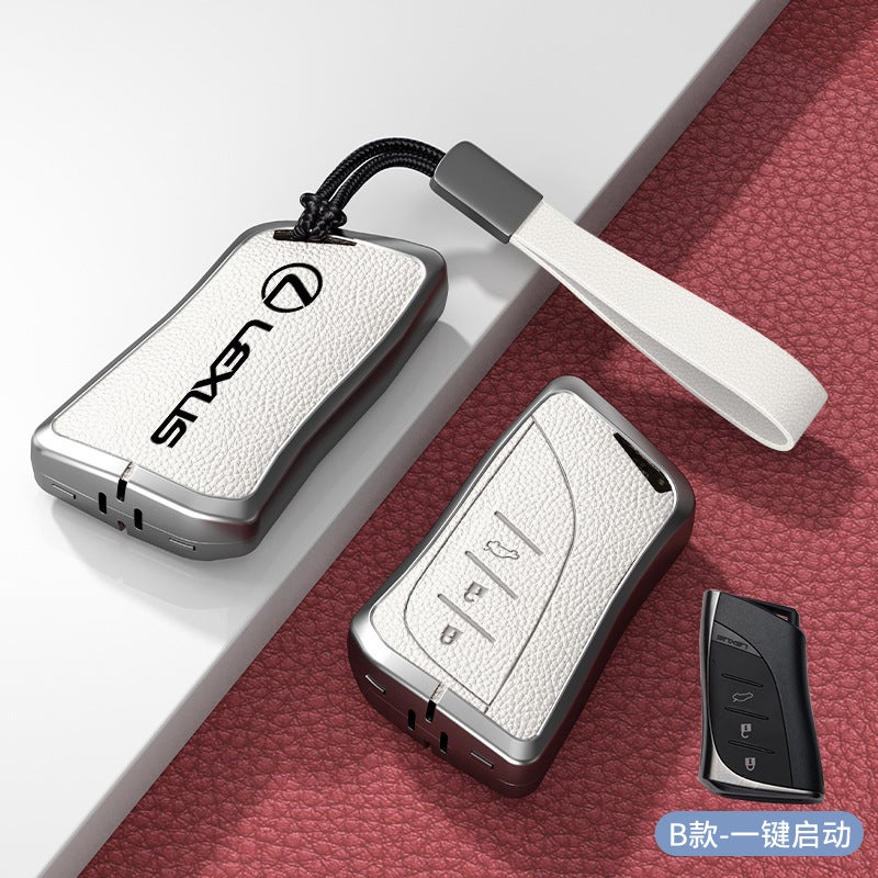 LEXUS Luxury Zinc Alloy Key Case for Lexus Models - Compatible with ES200, ES300H, RX300, RX350H, NX260, and more - Image 1