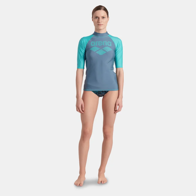 arena Women's Graphic Swimming Rashguard
