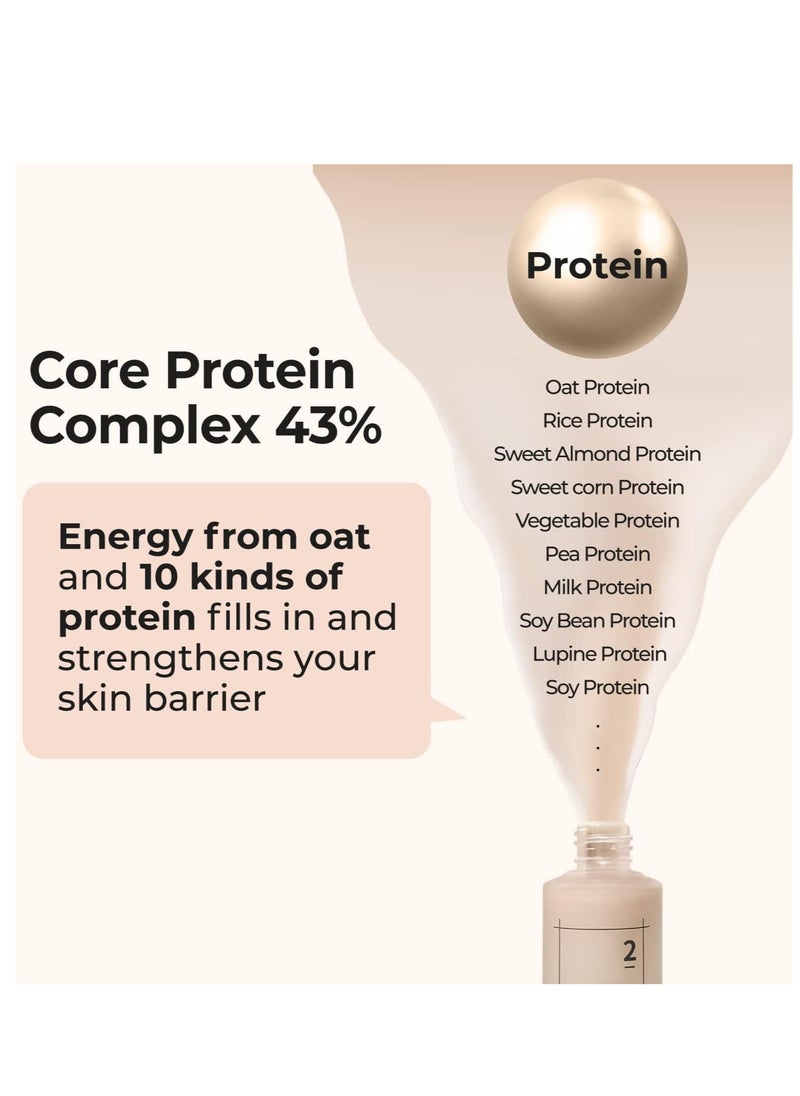 numbuzin Nimbusden Creamy Serum 43% Protein No. 2 Essential Protein Complex Oat Protein Ceramide, Panthenol Strengthens Skin Barrier Tightens Sagging Skin Korean Skin Care for Face, 1.76 fl oz  - Image 3