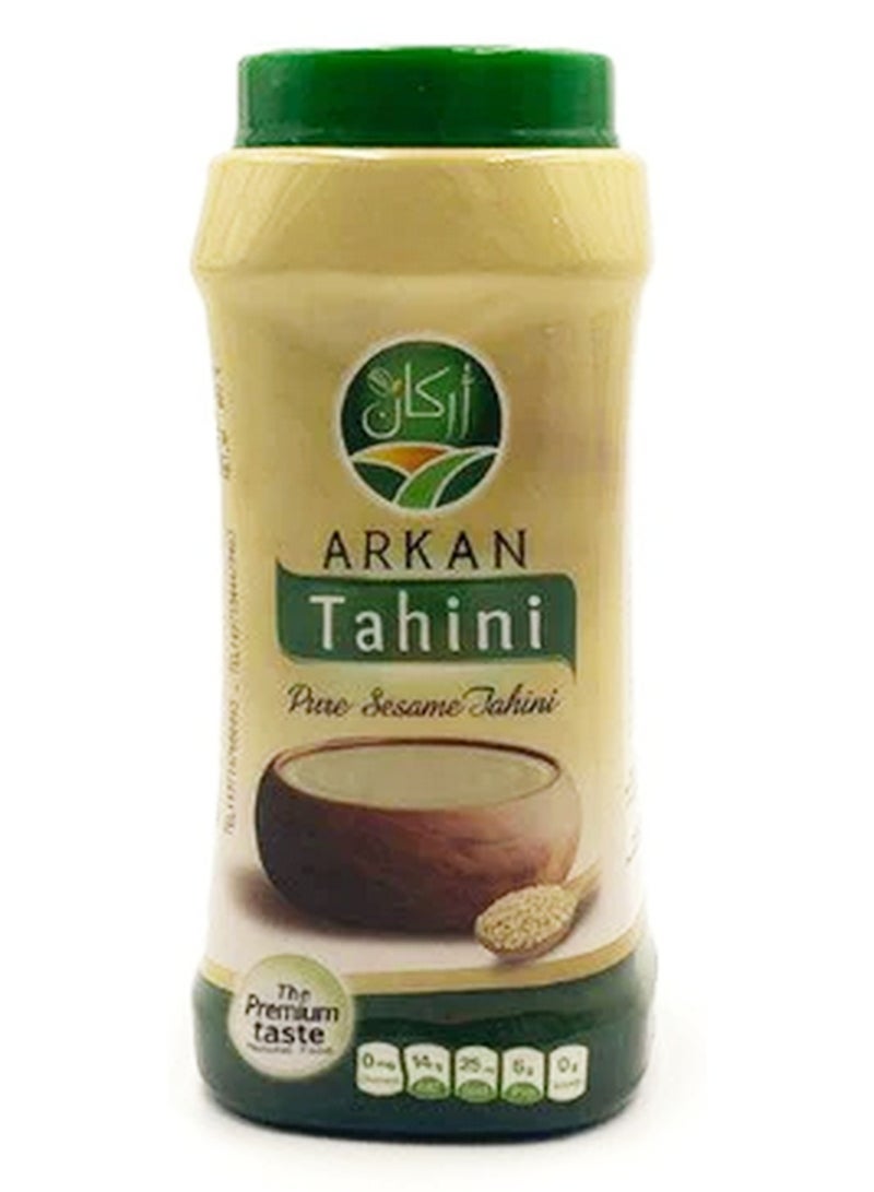 أركان طحينة السمسم النقية المصنوعة من السمسم الطبيعي 100% خالية من المواد الحافظة مثالية للوصفات الصحية والطبخ 800 جرام