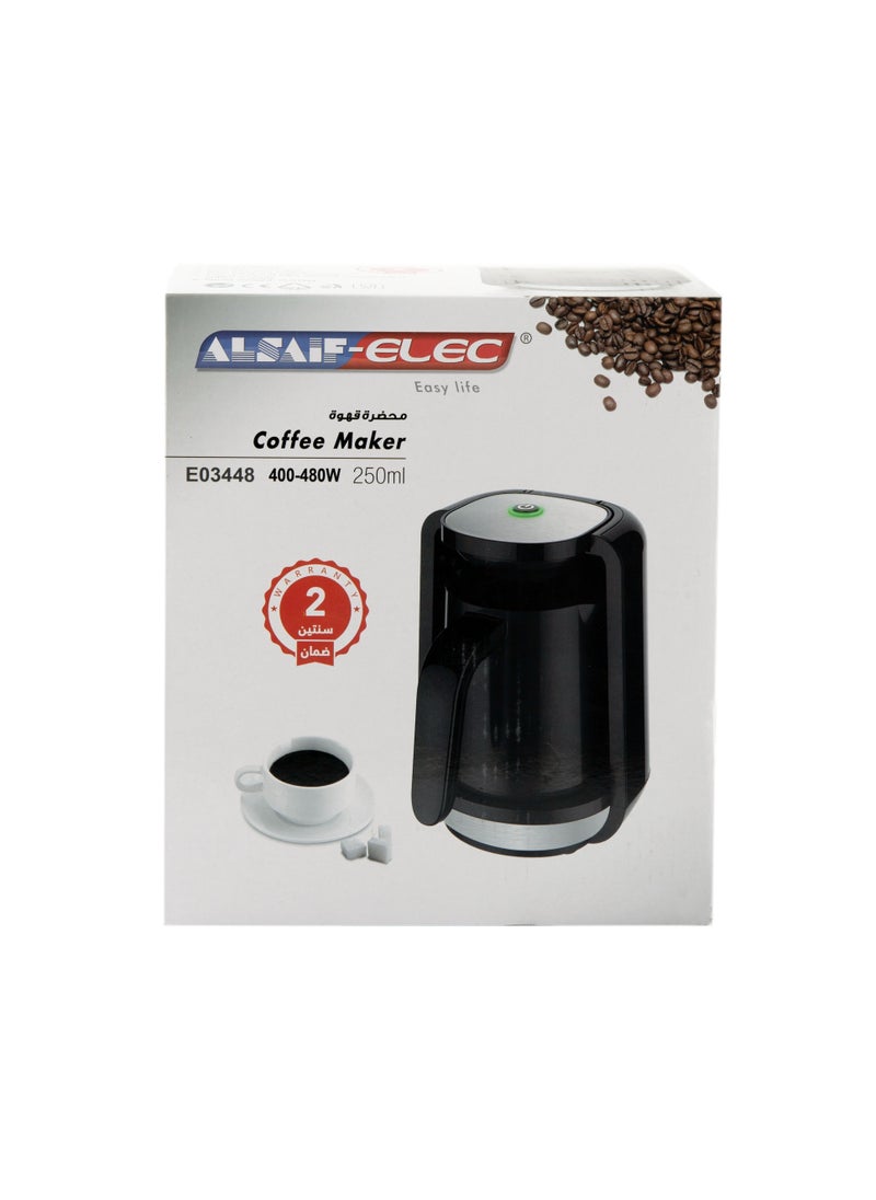 ALSAIF-ELEC - Turkish Coffee Maker 250ml E03448 - Image 1