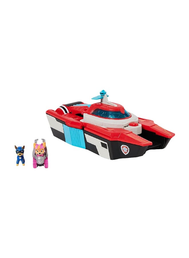 PAW PATROL - The Mighty Movie Pup Squad Aircraft Playset - Image 1