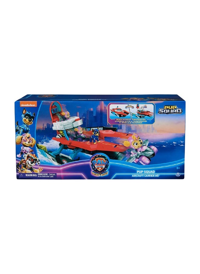 PAW PATROL - The Mighty Movie Pup Squad Aircraft Playset - Image 1