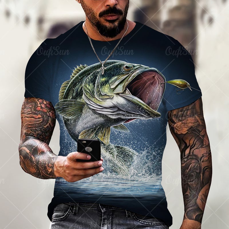 Summer European and American Cross-border T-shirt Fashion New Animal Cute Cat 3D Printed Children's Wear Short-sleeved Casual T-shirt Top - Image 4