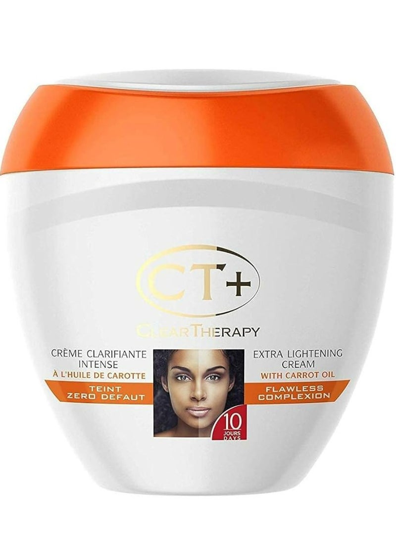 سي تي كلير ثيرابي كريم تفتيح إضافي بزيت الجزر 400 مل