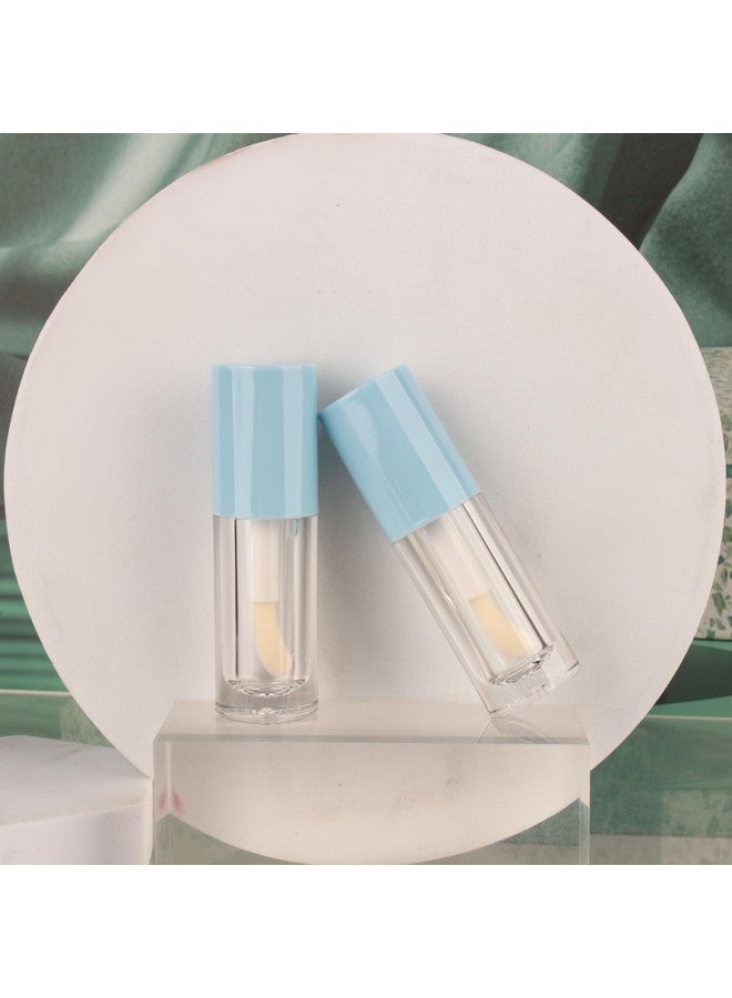 COSIDEA 14Pcs Empty Blue 6Ml Big Doe Foot Wand Lip Gloss Tubes Round Chunky Lipgloss Tubes Containers Wholesale With Thick Large Brush - Image 5