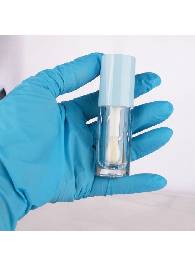 COSIDEA 14Pcs Empty Blue 6Ml Big Doe Foot Wand Lip Gloss Tubes Round Chunky Lipgloss Tubes Containers Wholesale With Thick Large Brush - Image 3