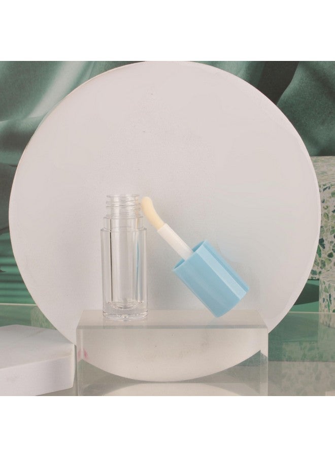 COSIDEA 14Pcs Empty Blue 6Ml Big Doe Foot Wand Lip Gloss Tubes Round Chunky Lipgloss Tubes Containers Wholesale With Thick Large Brush - Image 4