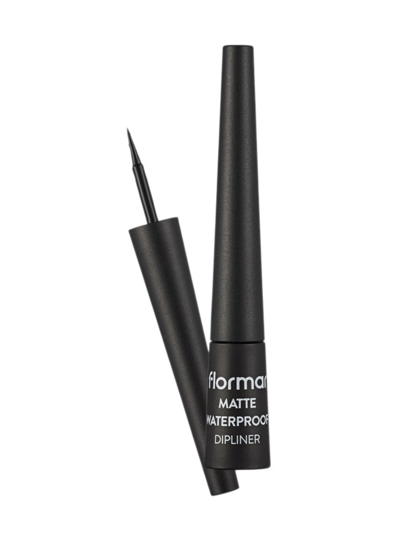 flormar 2 Waterproof Dipliner + 1  Matt Eyeliner - Image 4