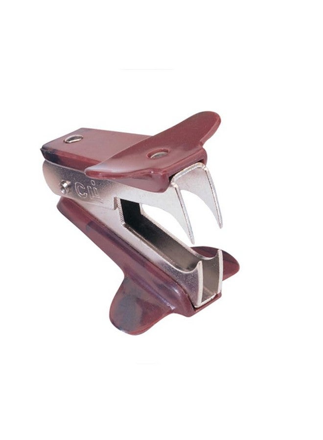 Charles Leonard Heavy Duty Staple Remover, Pinch Jaw Style, Walnut