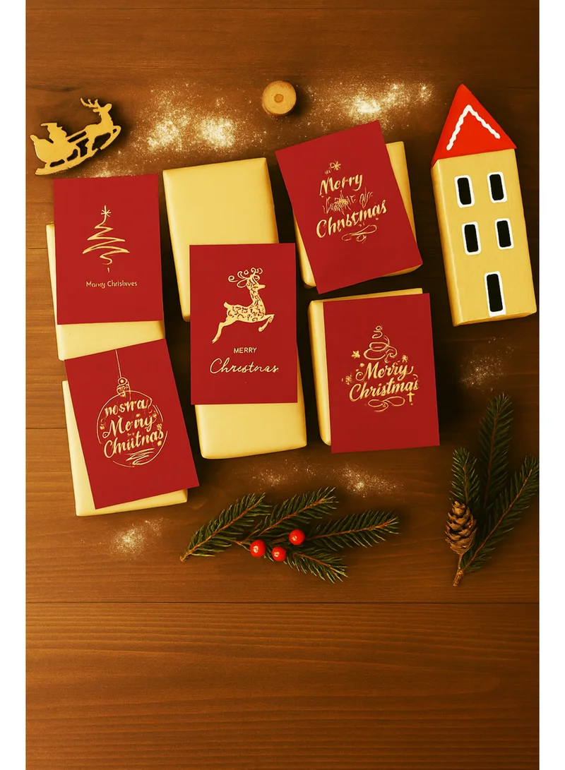 Share the Love Merry Christmas, 5 Mini Greeting Card Pack