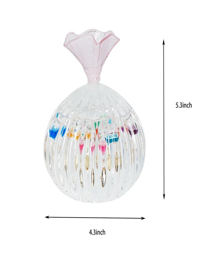 JINGYUE Candy Shaped Galileo Thermometer with 7 Colored Balls - Image 3