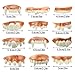 Marrywindix 12 Pieces Gnarly Teeth Gag Teeth Ugly Fake Teeth Vampire Denture Teeth for Halloween Costume Party Favors Photos Props 12 Styles - Image 3