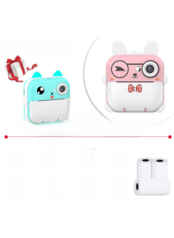 Neutral Q5 New Kids Polaroid Camera Thermal Print Mini Cartoon Fun Digital Camera Gift - Image 2