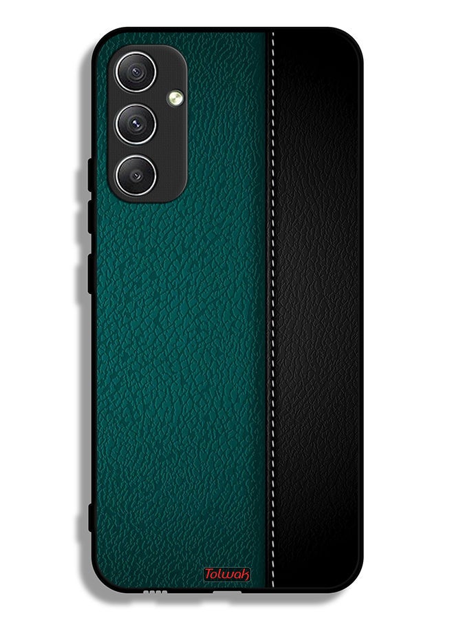 Tolwak Samsung Galaxy A34 5G Protective Case Cover Leather Pattern - Image 1