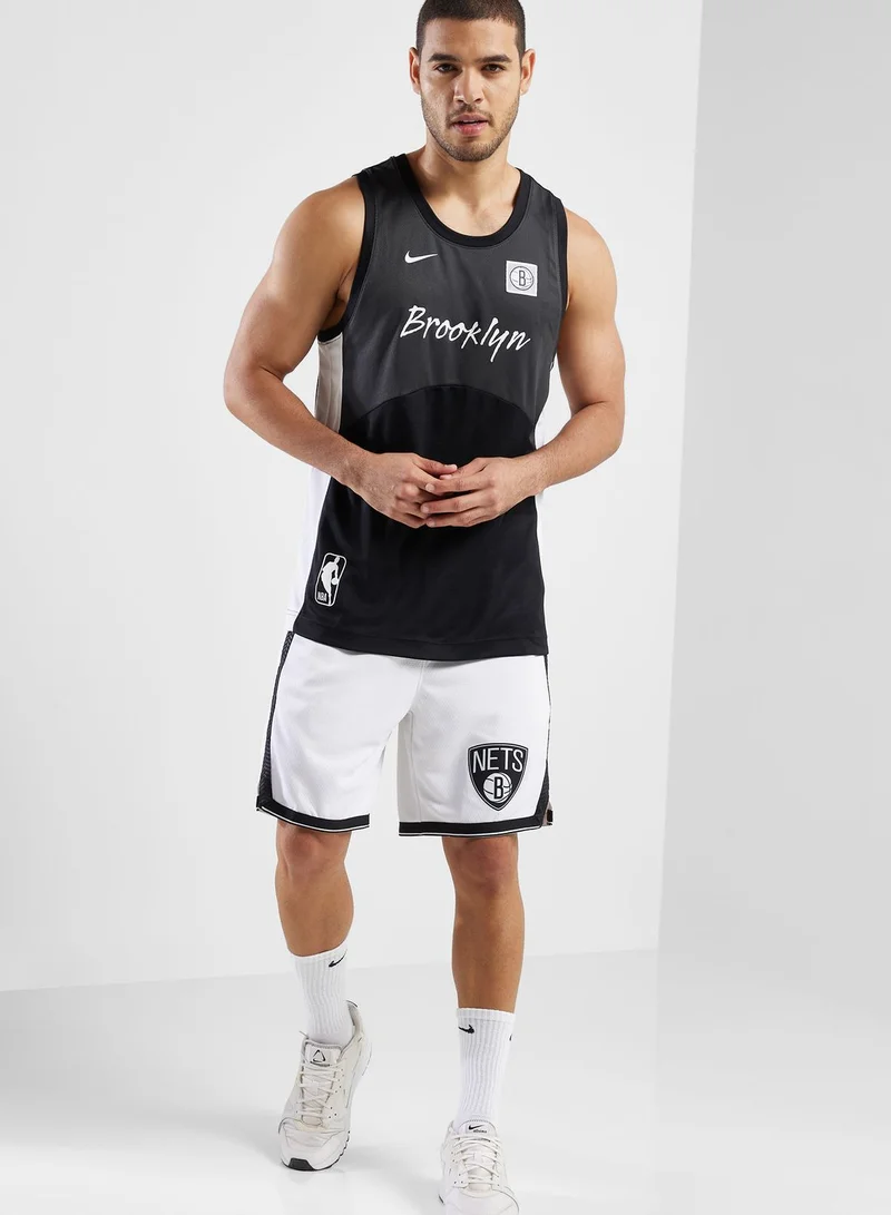 Nike Brooklyn Nets Dri-Fit Swimming Shorts
