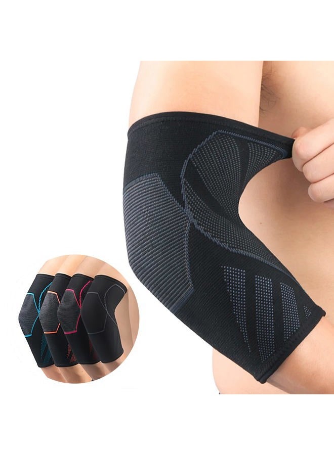 CYCLXY VVRAIN 2 Pack Elbow Compression Sleeve，Tennis Elbow Braces for Tendonitis and Tennis Elbow，golfer elbow support，tennis elbow relief for women & men,elbow sleeve for weightlifting - Image 1