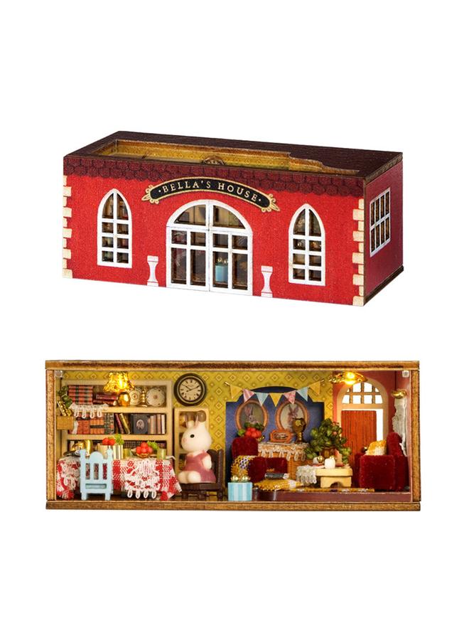 الأزرق جي دبليو يمكن تجميع كتل QH من سلسلة QH المنزلية الذكية يدويًا في بلدة صغيرة في نموذج لعبة صغير واحد - Image 1