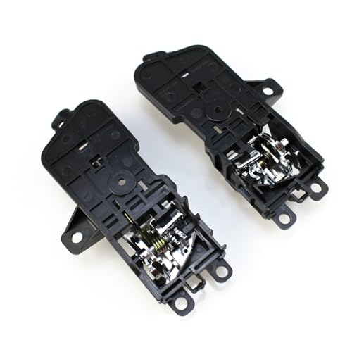 FORLETOR Interior Inside Chrome Door Handle Front and Rear Left Driver & Right Passenger Side Fits for 2011-2015 Hyundai Sonata Replaces 826103S010 82610-3S010 (2Pcs) - Image 3
