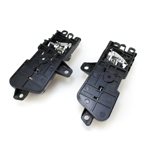 FORLETOR Interior Inside Chrome Door Handle Front and Rear Left Driver & Right Passenger Side Fits for 2011-2015 Hyundai Sonata Replaces 826103S010 82610-3S010 (2Pcs) - Image 4