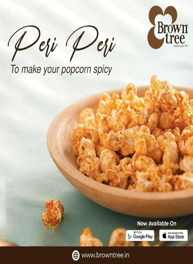 Brown tree Browntree 4 in 1 Popcorn Seasoning Powder-200g| Mexican Cheese, Cheddar Cheese,Sweet Chilli BBQ, Peri Peri Popcorn Seasoning | Movie Style Seasoning Powder |Each Pack 50g |Seasoning Powder Combo Pack - Image 3