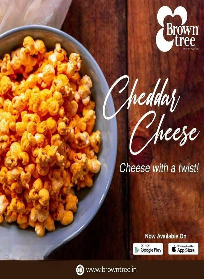 Brown tree Browntree 4 in 1 Popcorn Seasoning Powder-200g| Mexican Cheese, Cheddar Cheese,Sweet Chilli BBQ, Peri Peri Popcorn Seasoning | Movie Style Seasoning Powder |Each Pack 50g |Seasoning Powder Combo Pack - Image 5