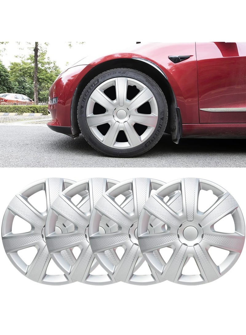 Generic Universal Snap On Rings Wheel Cover Pistol WJ-5085 A 15 with 15 Inch Wheel Hubcaps Set of 4 Pcs Automotive Hub Wheel Cap  - Image 2
