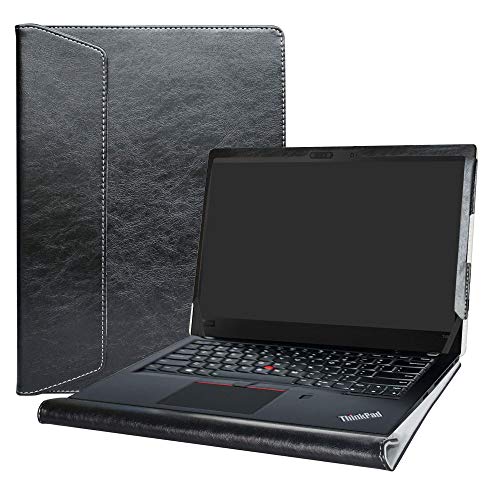 Alapmk Protective Case for Lenovo ThinkPad T14s/T490s Laptop, 14 Inch, Black - Image 1
