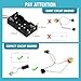 Sntieecr 276PCS DC Motor Kit Mini Electric Circuit Kit for DIY Science Projects with Motors LED Light Vanes Propeller AA Battery Holder Plastic Gears Gift for Kids - Image 2