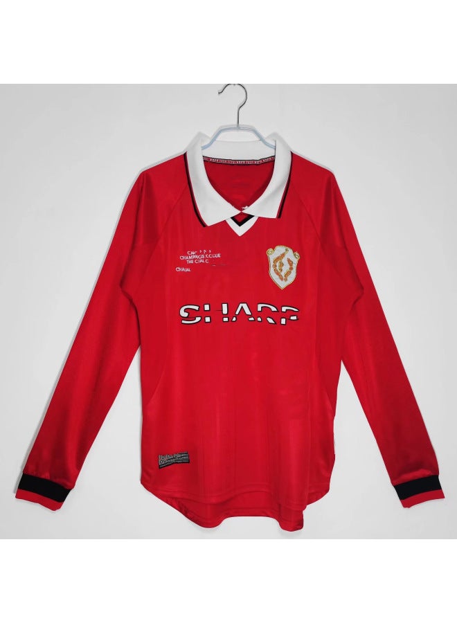 1999/00 Home Long Sleeve Football Jersey - Image 1