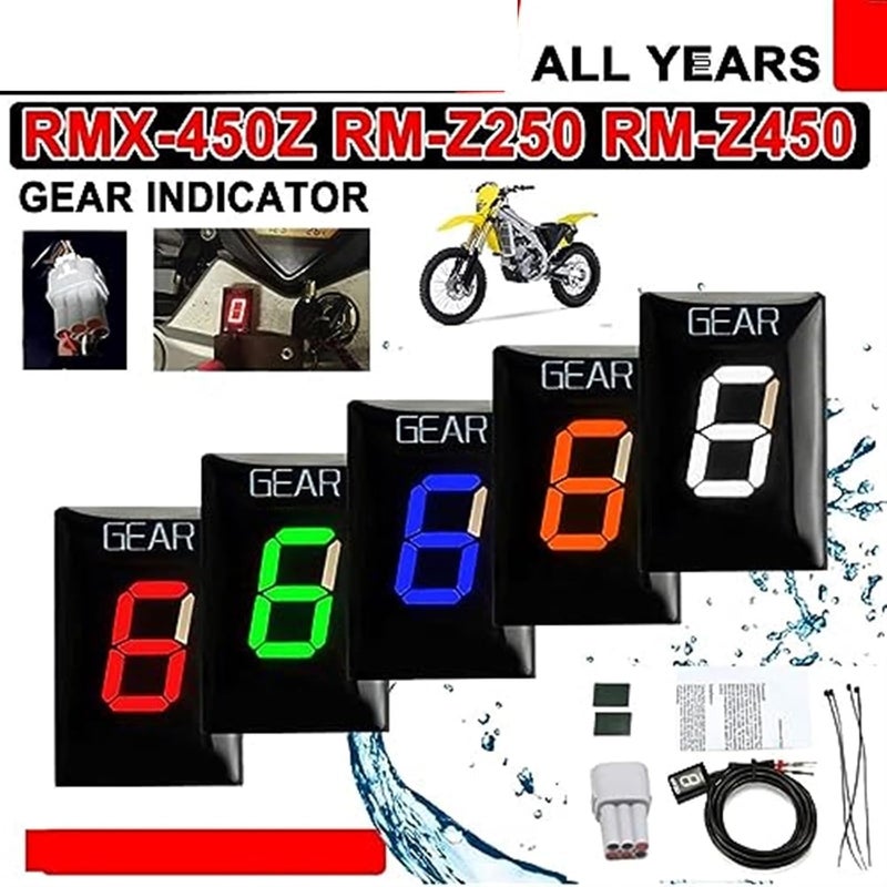 Wivplex Speed 1-6 Gear Display Indicator Meter - Image 2