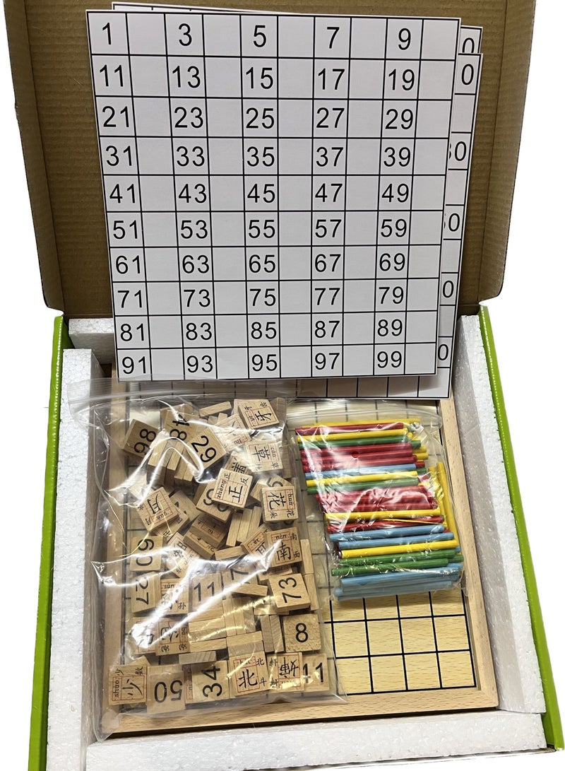 Numbers And Arithmetic Symbols Counting Sticks Box - Image 1