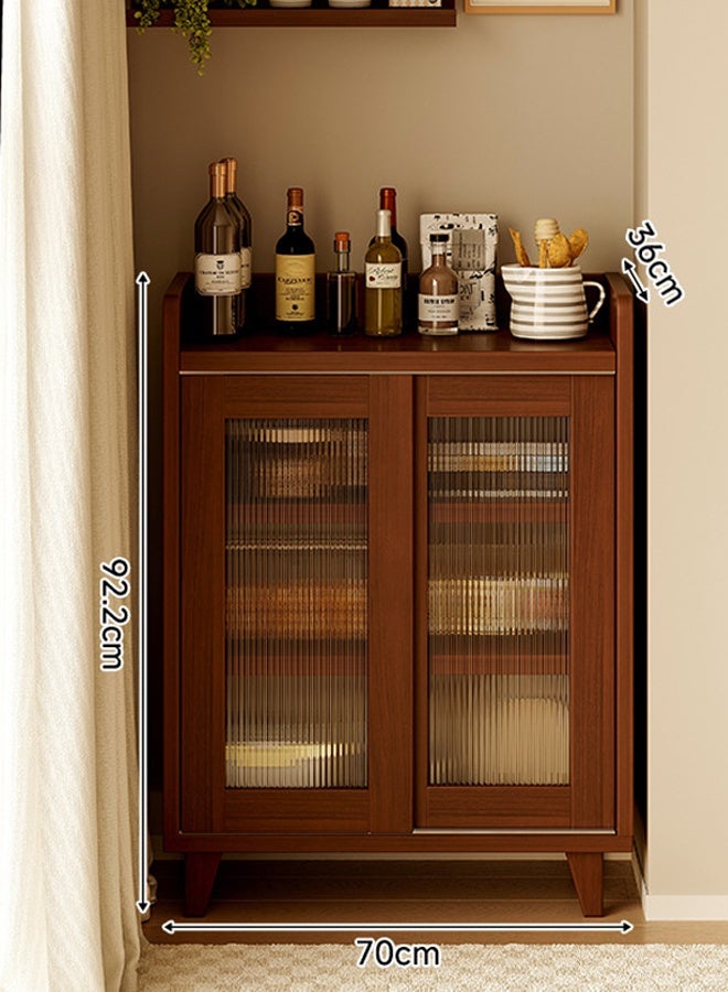 keke Modern Simple Style Natural Finish Sideboard for Living Room and Kitchen - Image 2