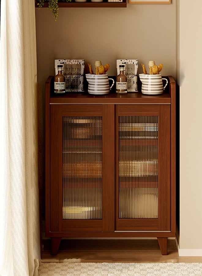 keke Modern Simple Style Natural Finish Sideboard for Living Room and Kitchen - Image 1