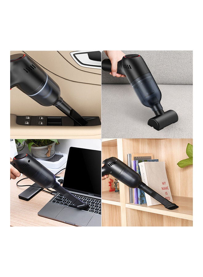 Arabest Vehicle Wireless High-Power Hold Mini Portable 9000 Pa Vacuum Cleaner 150 ml 120 W PSWZ406 Black - Image 5
