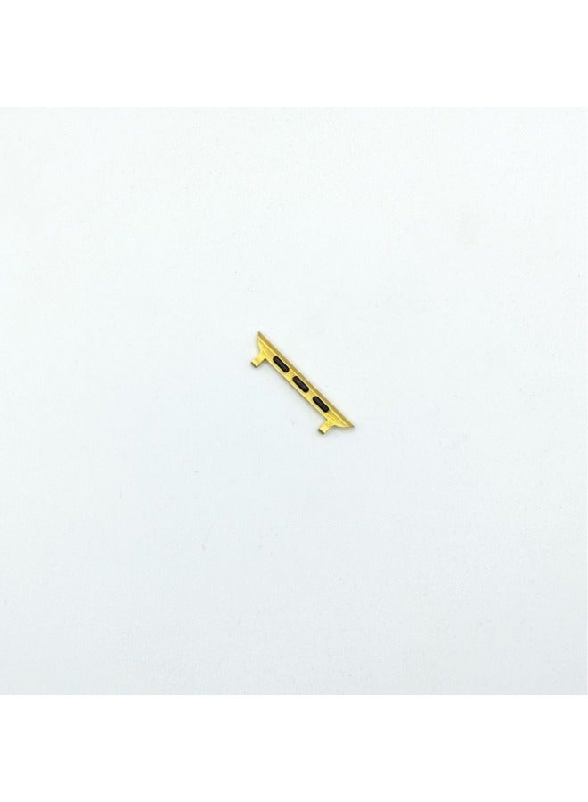 Suitable For Apple Strap Connector Raw Ears Iwatch Watch Adapter 22mm Metal Stainless Steel-Color:Gold-Specifications:42/44/45-20  - Image 4