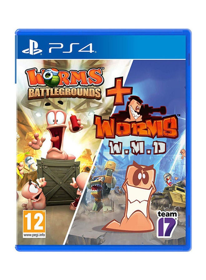 Team 17 Worms Battleground And Worms WMD - playstation_4_ps4 - Image 1